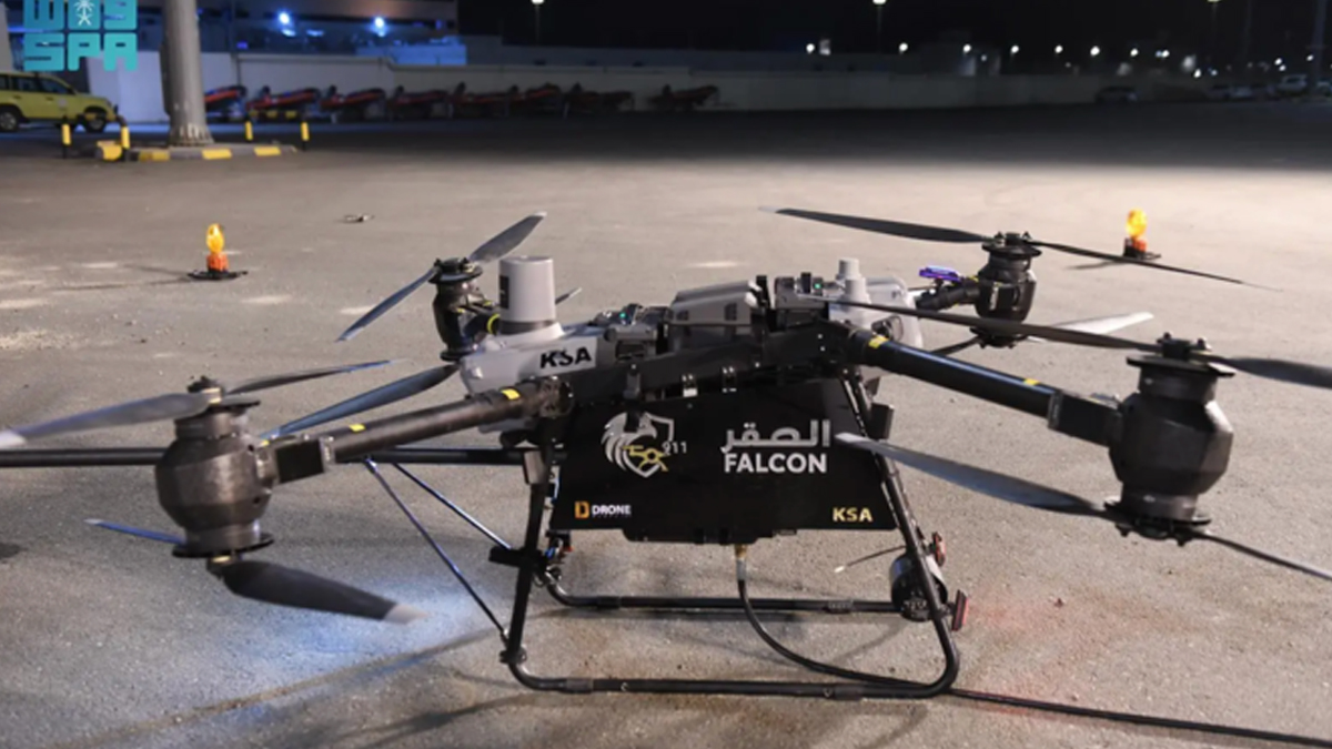 হজে প্রথমবারের মতো ড্রোন মোতায়েন