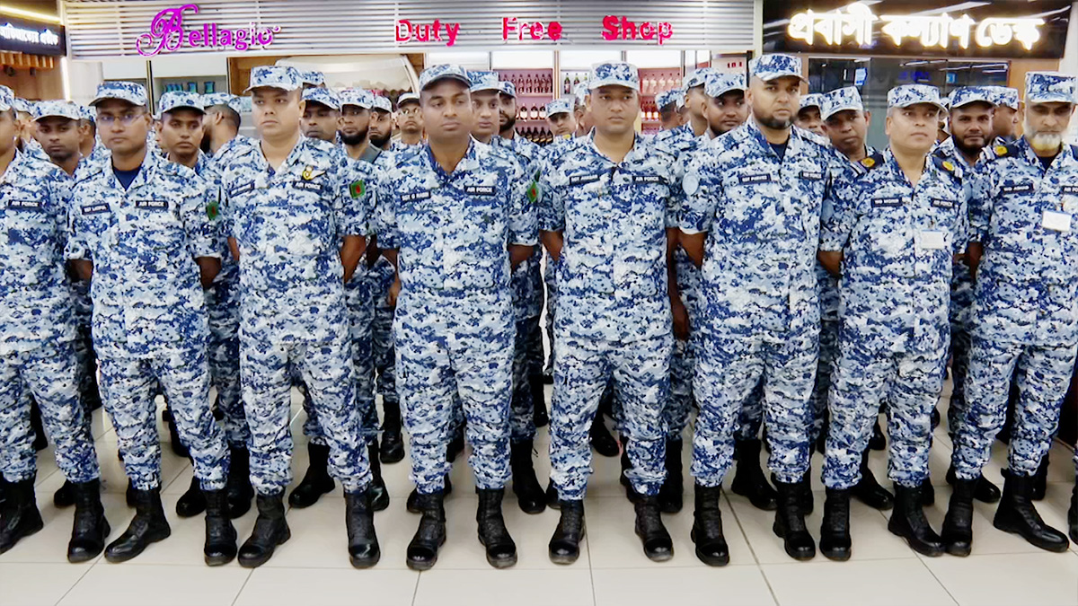 জাতিসংঘ শান্তিরক্ষা মিশনে প্রতিস্থাপিত ১২৫ সদস্যের ঢাকা ত্যাগ