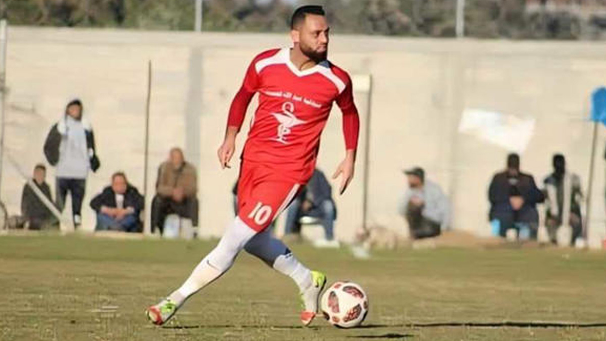 ইসরায়েলি হামলায় প্রাণ হারালেন ফিলিস্তিনি ফুটবলার