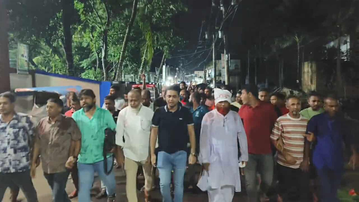 সংসদীয় সীমানা পরিবর্তনের প্রতিবাদে সাতক্ষীরা-৪ আসনে বিএনপির বিক্ষোভ