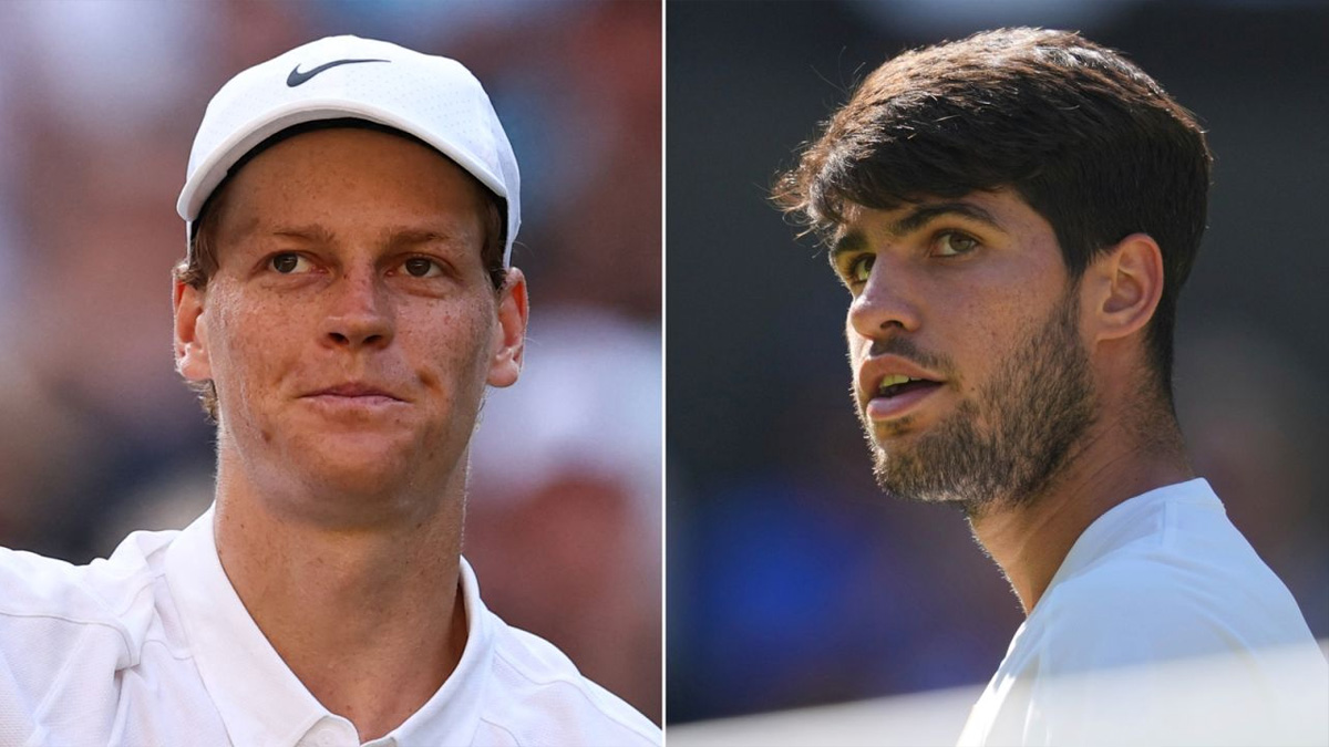 উইম্বলডনের মেগা ফাইনালে আজ মুখোমুখি আলকারাজ-সিনার