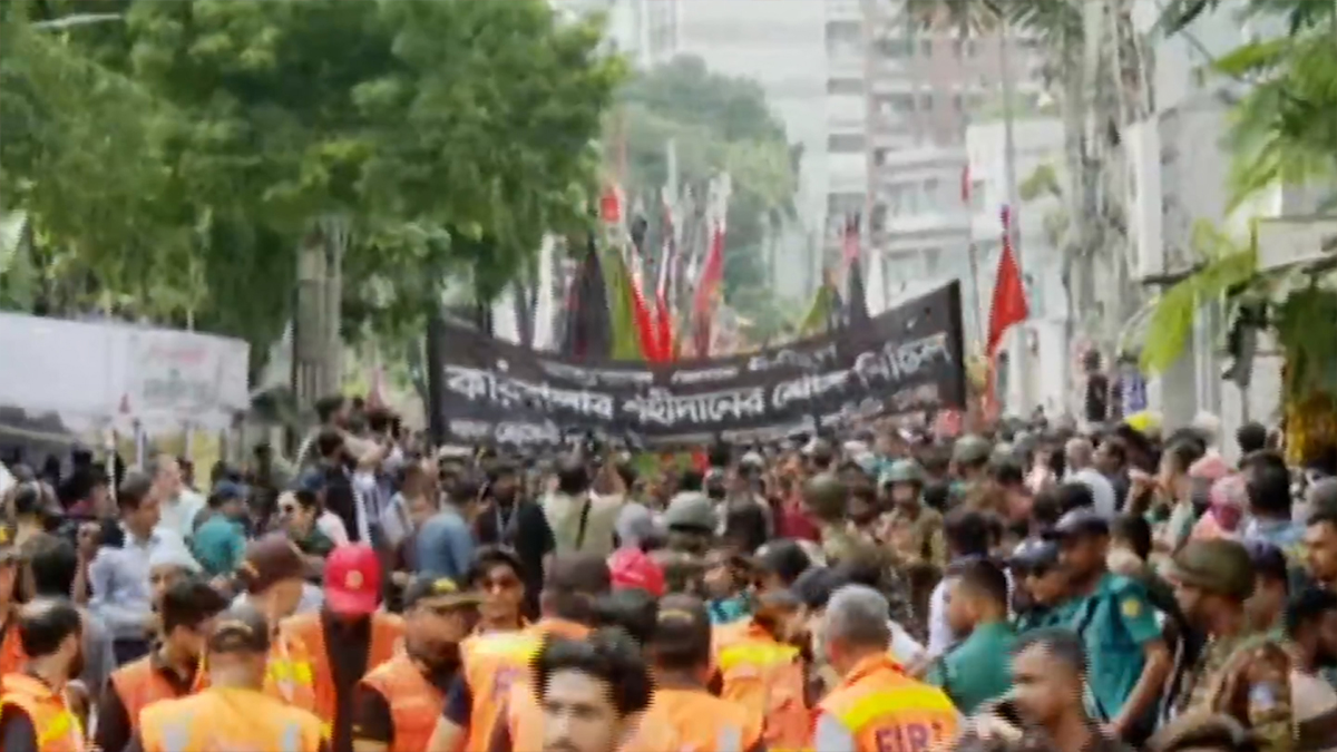 পবিত্র আশুরা উপলক্ষ্যে রাজধানীতে শিয়া সম্প্রদায়ের তাজিয়া মিছিল