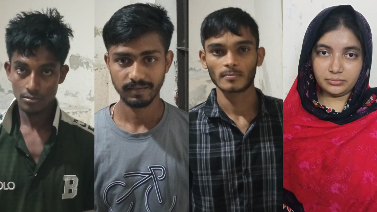 নৌকায় মাছ শিকারের আড়ালে ইয়াবা ব্যবসা, নারীসহ গ্রেফতার ৪