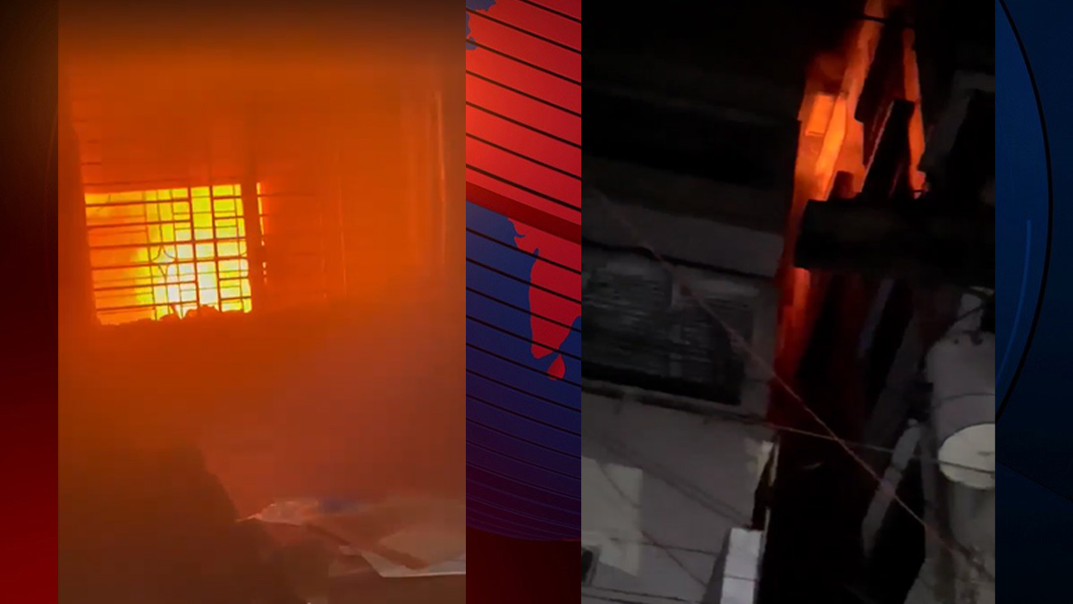 কেরানীগঞ্জ মডেল টাউনের ১০তলা ভবনে আগুন, ক্ষতি আনুমানিক ১০ লাখ টাকা