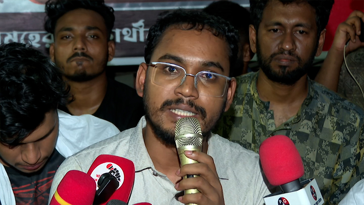 শিক্ষার্থীদের দিকে না তাকিয়ে সরকার শুধু নির্বাচন নিয়ে ব্যস্ত: হান্নান মাসউদ