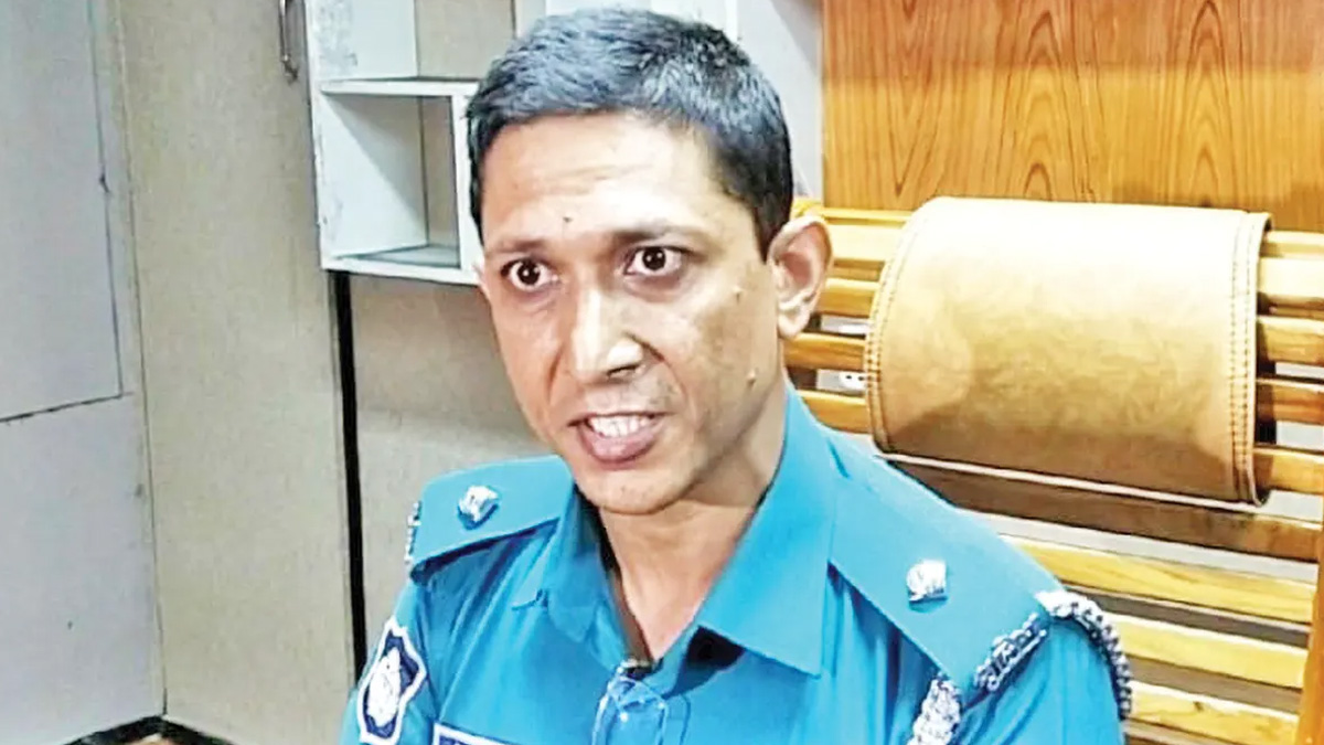 মোহাম্মদপুর থানা থেকে সরানো হলো ওসি আলী ইফতেখার হাসানকে