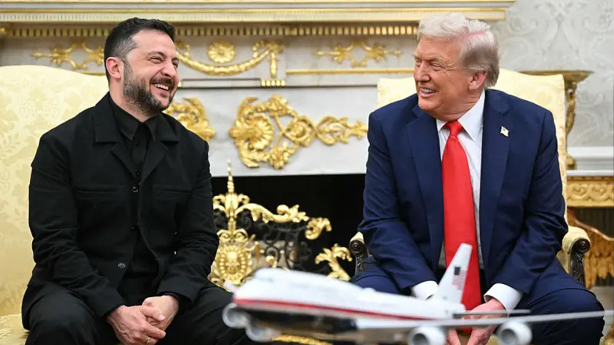 ট্রাম্প-পুতিনের সঙ্গে ত্রিপক্ষীয় বৈঠকে রাজি জেলেনস্কি