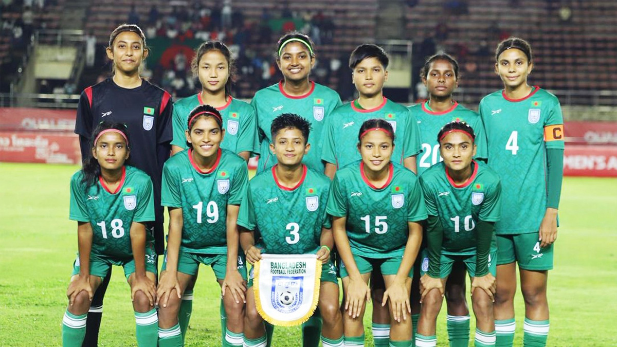 লাওসকে হারিয়ে অ-২০ নারী এশিয়ান কাপ বাছাইপর্ব শুরু বাংলাদেশের