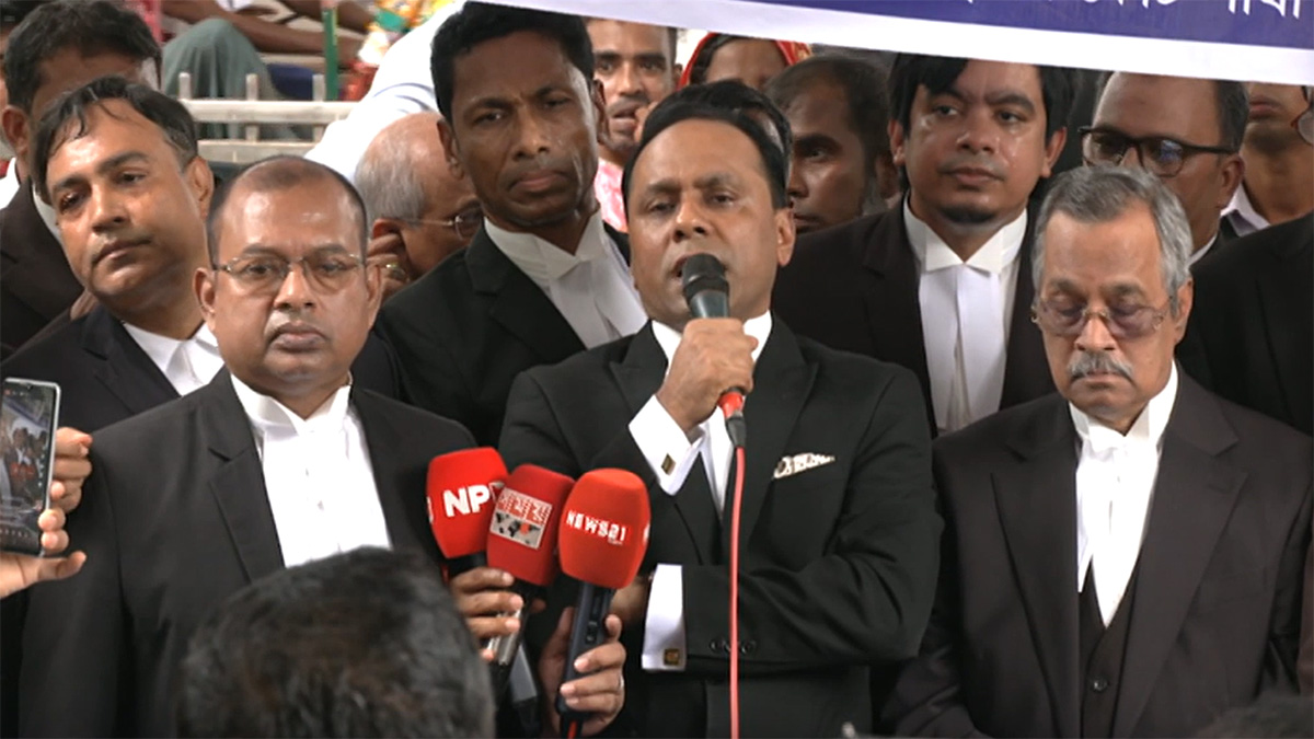 ‘বিচার বিভাগকে অস্থিতিশীল করতে খায়রুল হকের জামিন শুনানিতে হট্টগোল করা হয়েছে’