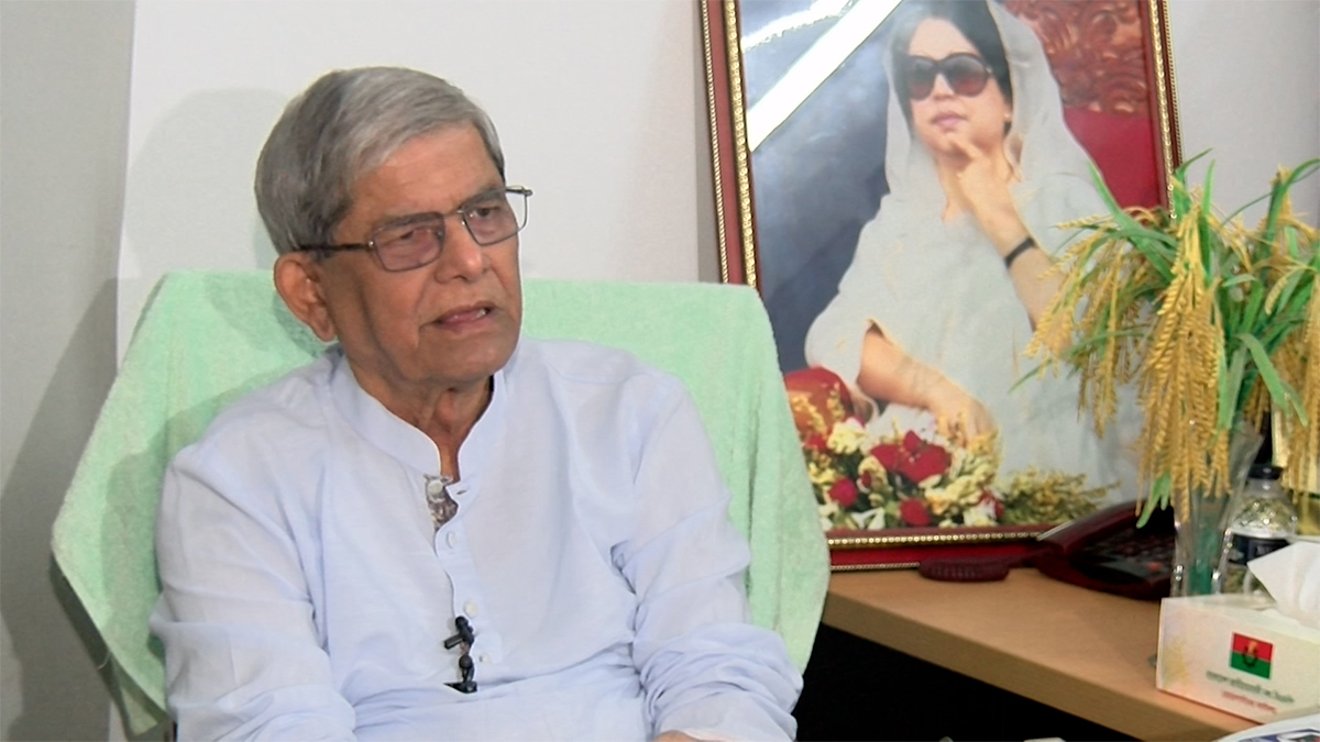 নির্বাচনে অংশ নিতে পারেন খালেদা জিয়া— ইঙ্গিত দিলেন মির্জা ফখরুল