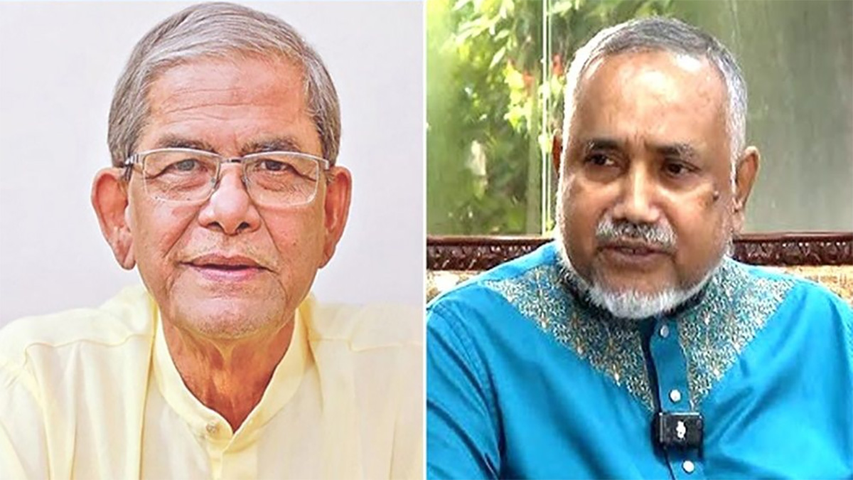 মির্জা ফখরুলকে দেখতে হাসপাতালে জামায়াতের প্রতিনিধি দল