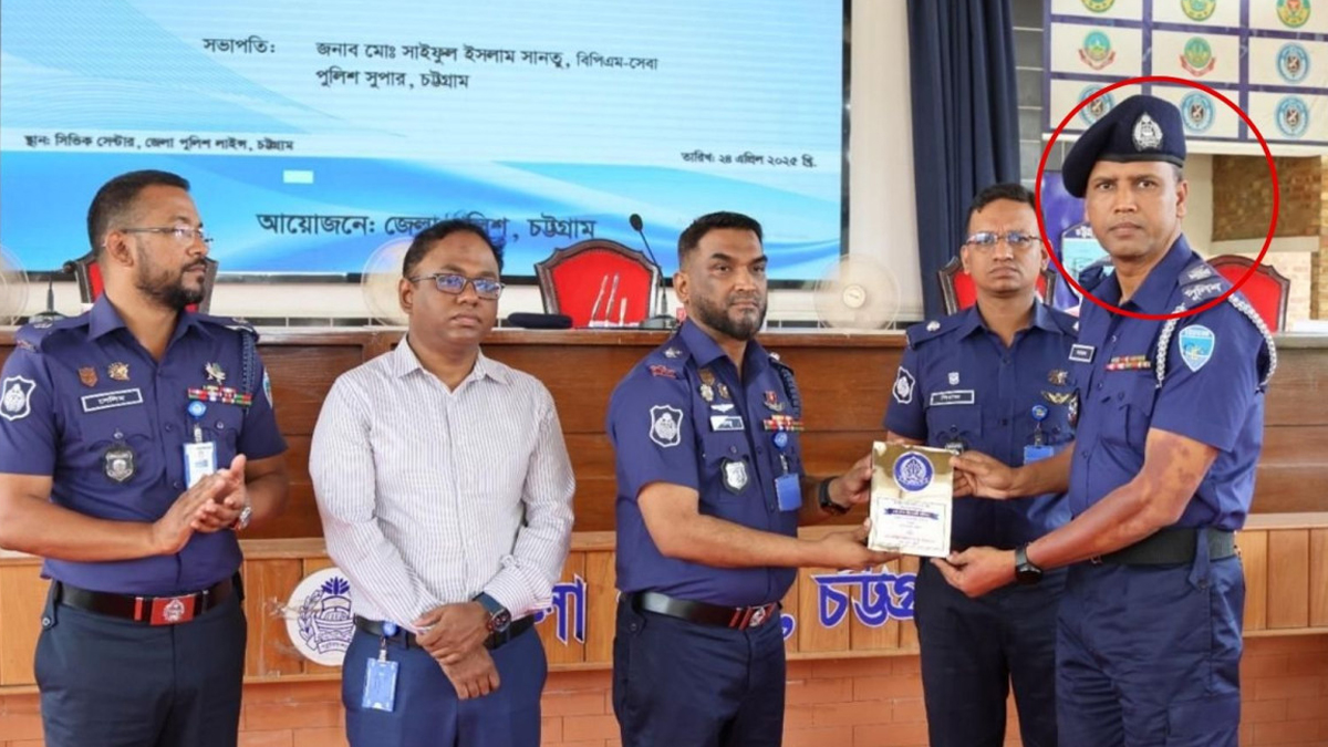 শ্রেষ্ঠ মাদক উদ্ধারকারী পুলিশ অফিসারকে মাদক পাচারে সম্পৃক্ততার অভিযোগে প্রত্যাহার