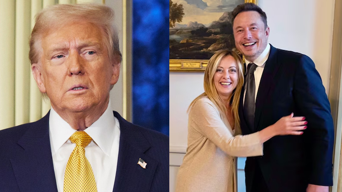 ইলন মাস্কের প্রশংসা মেলোনির, মুখ গোমড়া করলেন ট্রাম্প