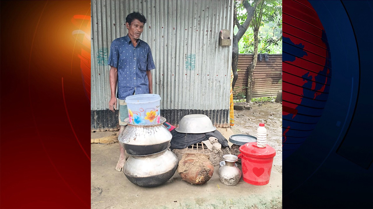 নাটোরে দেশীয় মদ তৈরির সরঞ্জামসহ আটক ১