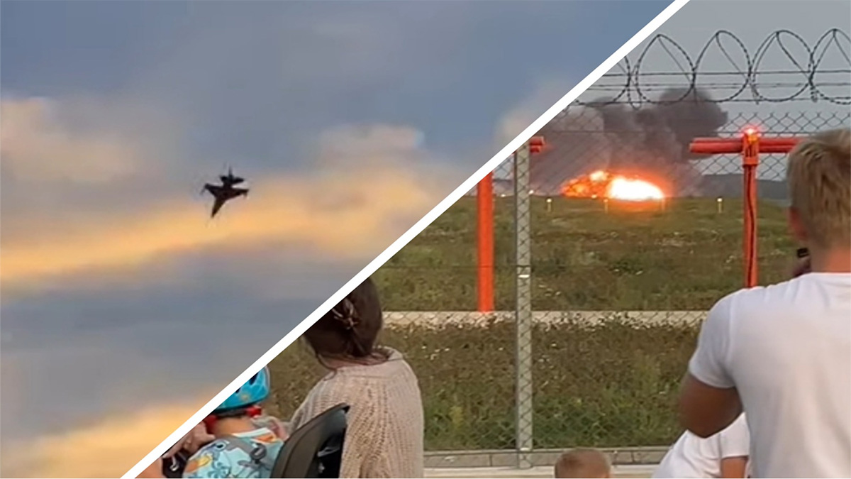 মহড়া চলাকালে এফ-১৬ যুদ্ধবিমান বিধ্বস্ত, পোলিশ পাইলটের মৃত্যু