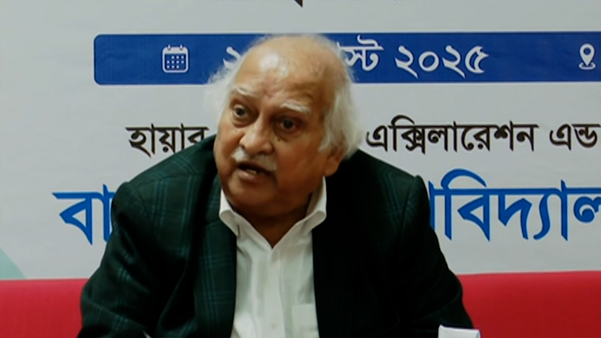 হিট প্রজেক্টে মতাদর্শ নয়, যোগ্যতা ভিত্তিতে চূড়ান্ত: ইউজিসি চেয়ারম্যান