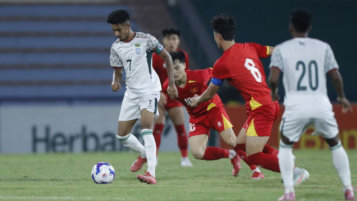 হার দিয়ে অনূর্ধ্ব-২৩ এশিয়ান কাপ বাছাই শুরু বাংলাদেশের