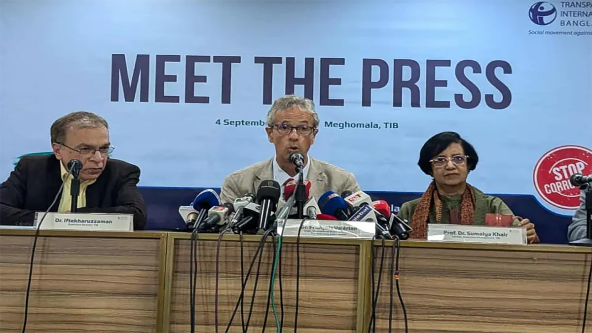 জুলাই অভ্যুত্থানের পর দুর্নীতি কমলেও এখনও চলমান: টিআই চেয়ারপারসন