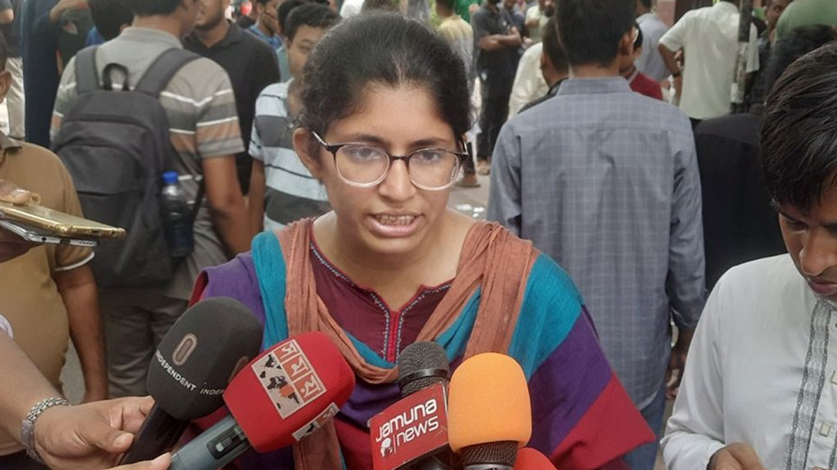 ডাকসু নির্বাচন: জয়ের ব্যাপারে আশাবাদী উমামা ফাতেমা