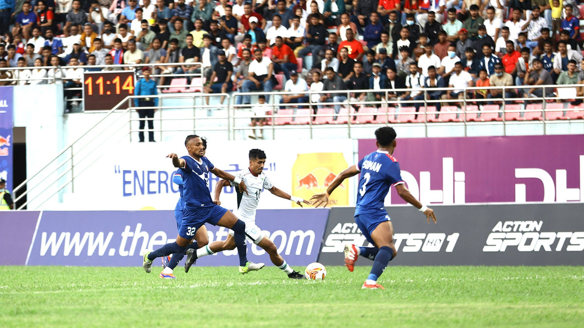 নেপালের বিপক্ষে বাংলাদেশের ড্র