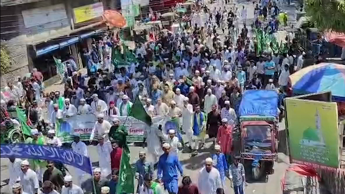 পার্বত্য জেলাগুলোতেও নানা আয়োজনে পবিত্র ঈদে মিলাদুন্নবী উদযাপন