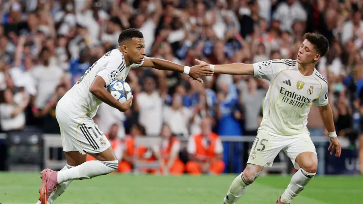 এমবাপ্পের ৫০তম গোলে মার্শেইকে হারাল ১০ জনের রিয়াল