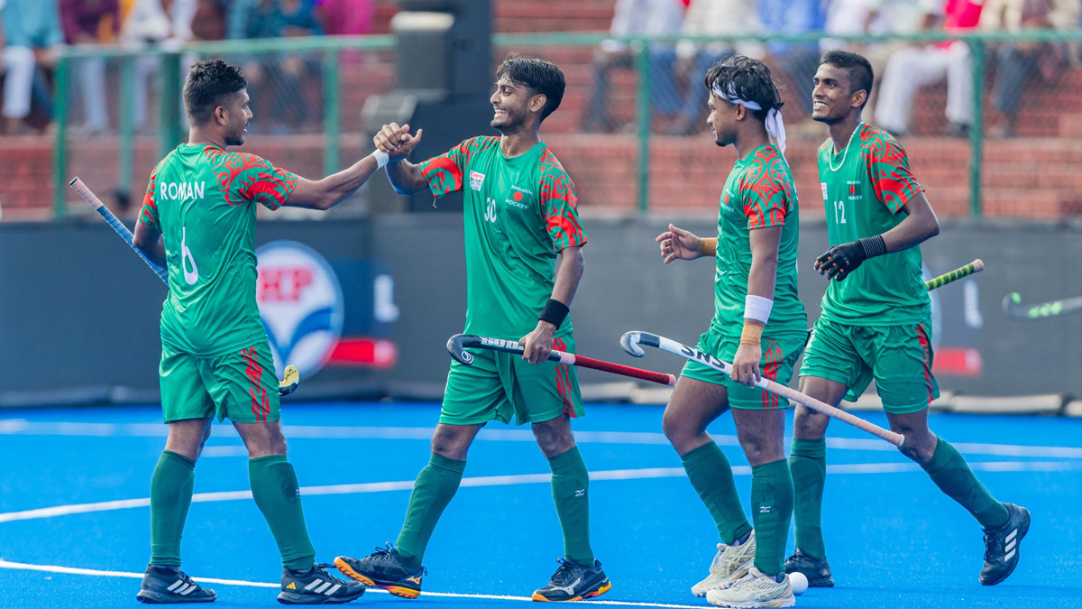 রোমান-আশরাফুলের জোড়া গোলে হকি বিশ্বকাপের স্বপ্ন বাঁচিয়ে রাখল বাংলাদেশ